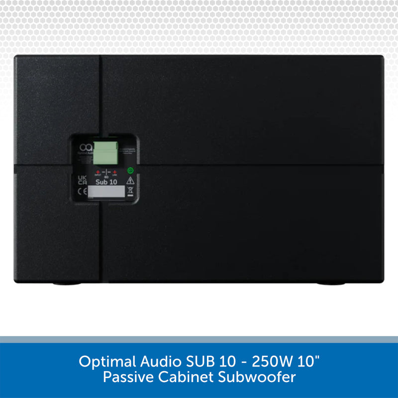 Optimal Audio SUB 10 Back