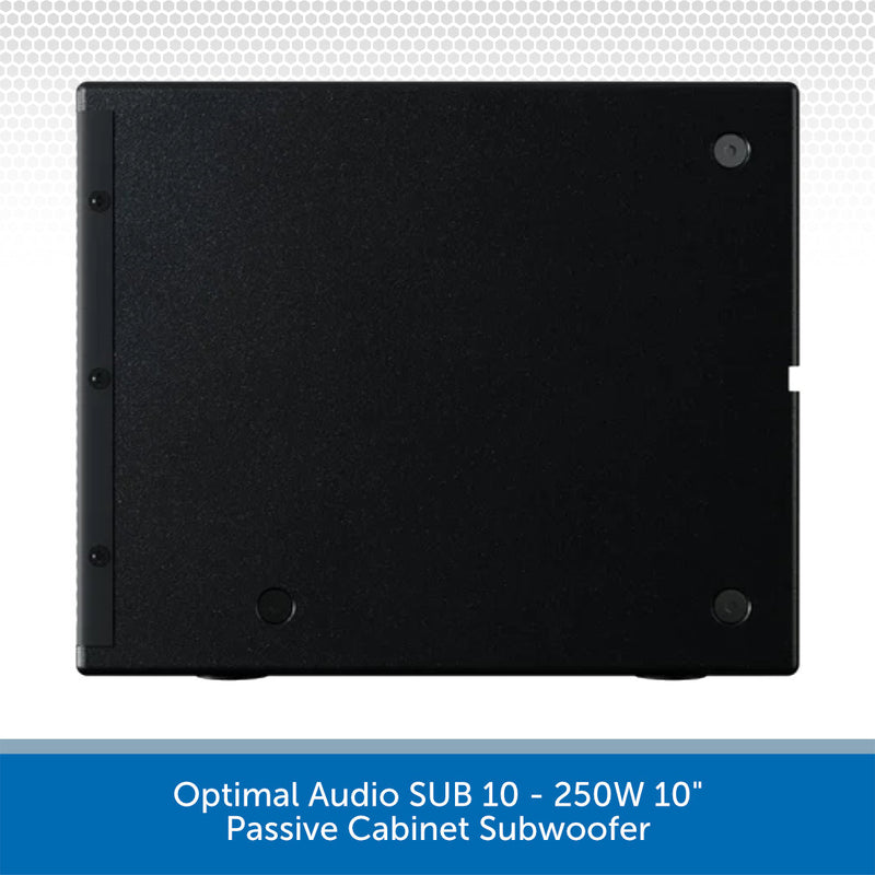 Optimal Audio SUB 10 Side