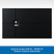 Optimal Audio SUB 15 Back