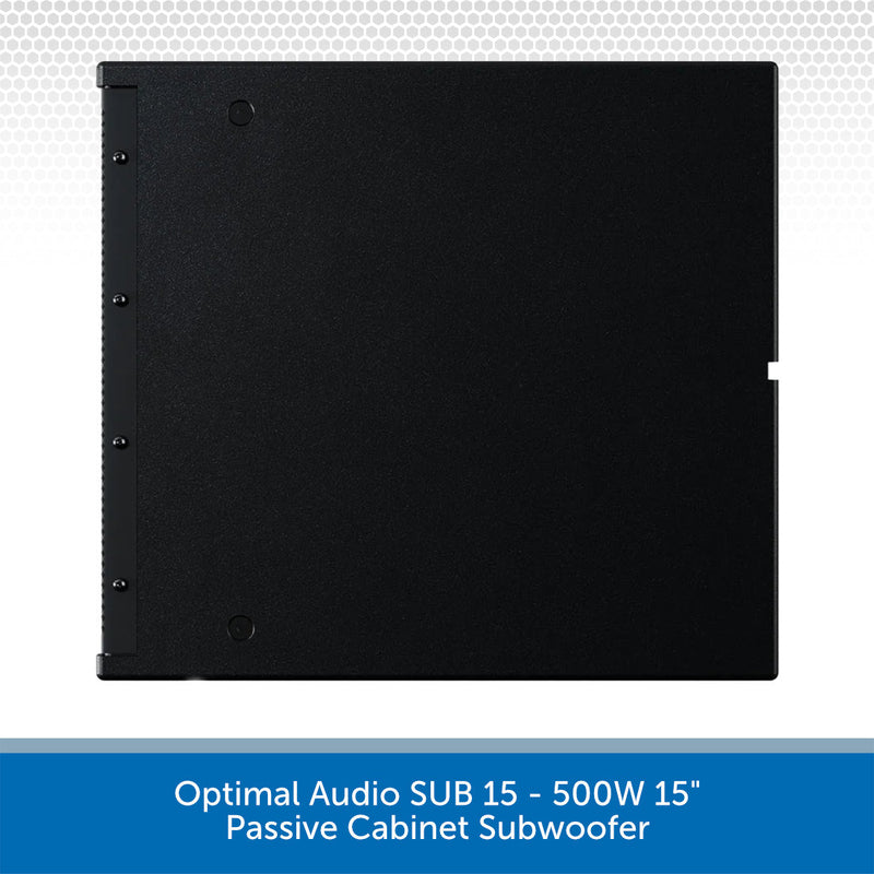 Optimal Audio SUB 15 Side