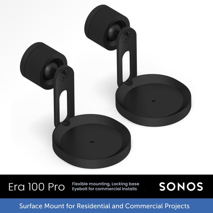 Sonos Era 100 Pro Surface Mount Wall Brackets