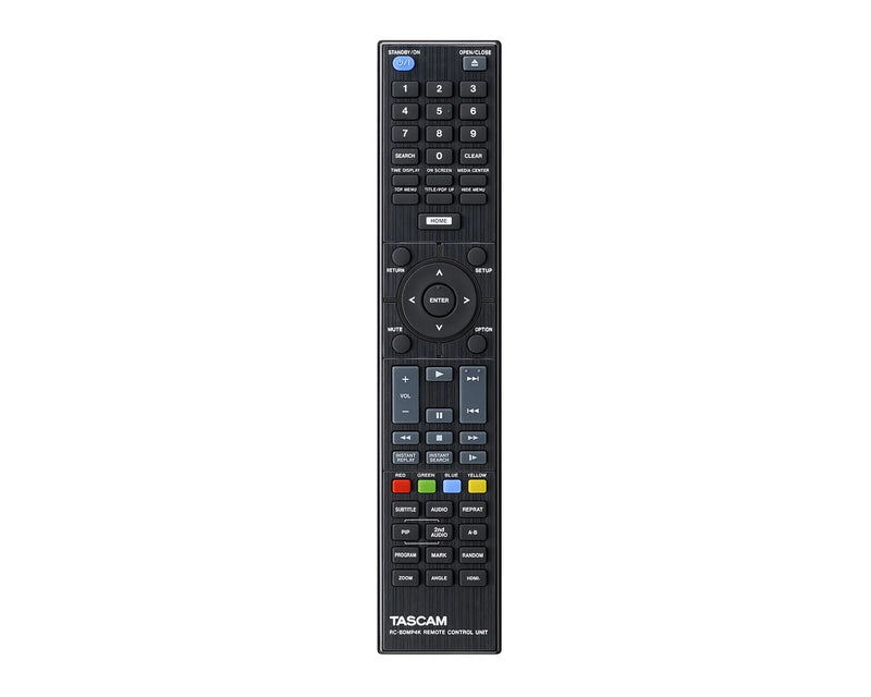 Tascam BD-MP4K Professional 4K UHD Blu-Ray & Multimedia Player