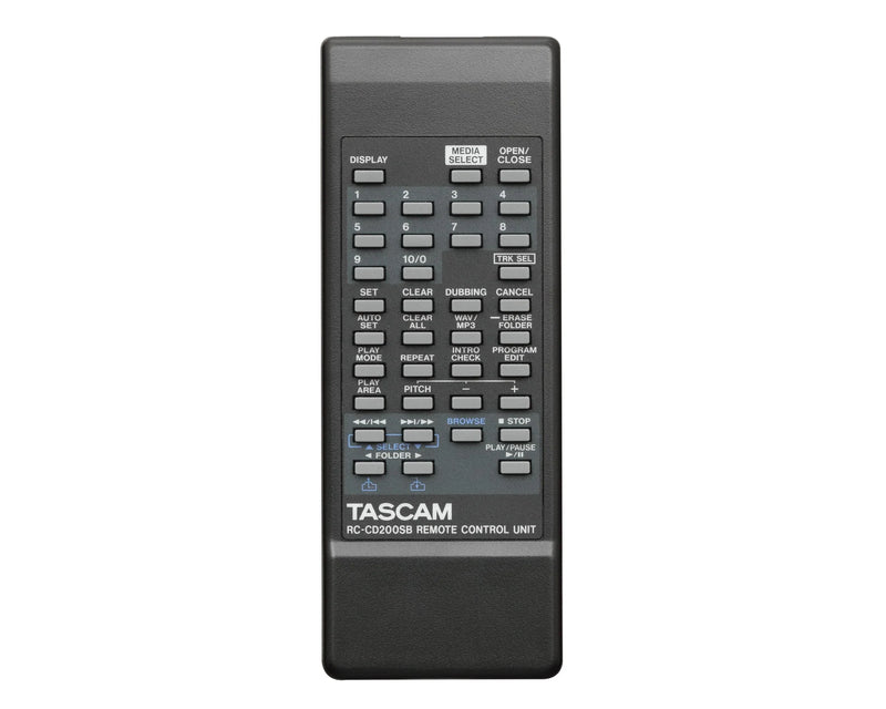 Tascam CD-200SB Professional Rack-Mount CD, USB & SD Card Player