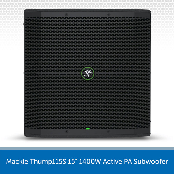 Mackie Thump115S 15" 1400W Active PA Subwoofer