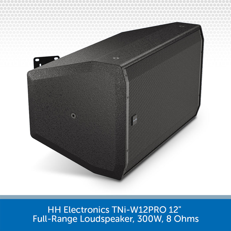 HH Electronics TNi-W12PRO 12" Full-Range Loudspeaker, 300W, 8 Ohms (Available in Black or White)