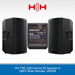 HH TRE-1201 Active PA Speaker & Q8FX Mixer Bundle with HH logo on a white background
