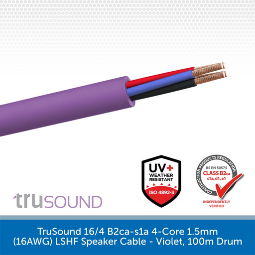 TruSound 16/4 B2ca-s1a 4-Core 1.5mm