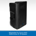 Black Wharfedale Pro Tourus AX15 450W active 15" PA speaker on a white background