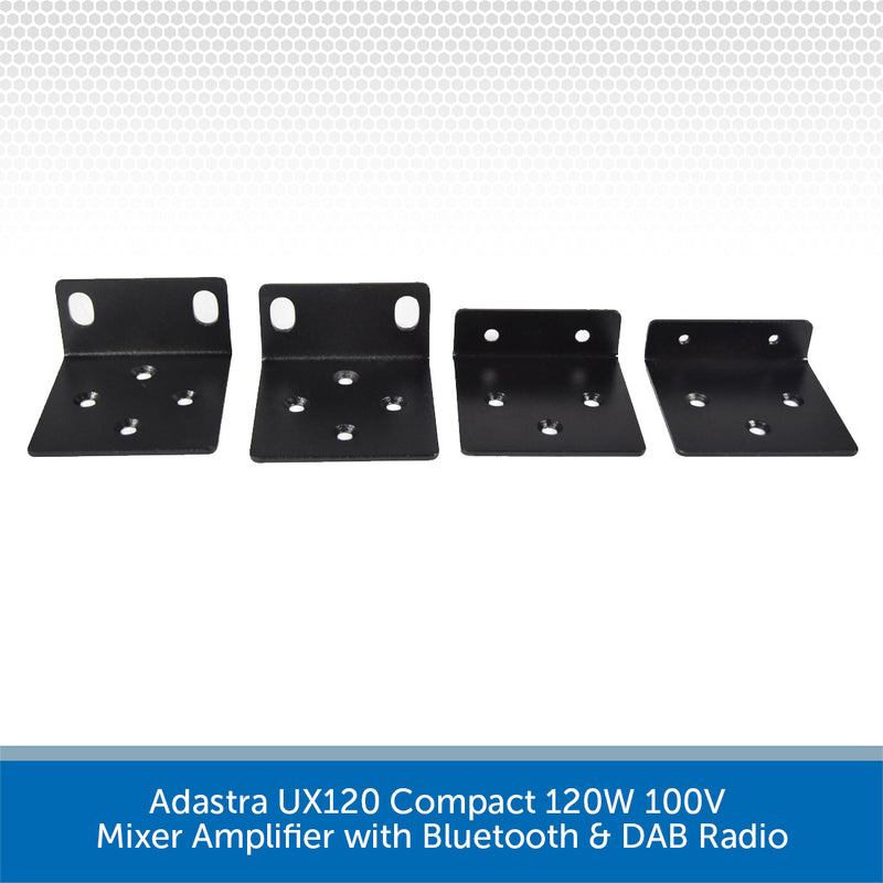 Adastra UX120 Compact 120W 100V Mixer Amplifier with Bluetooth & DAB Radio