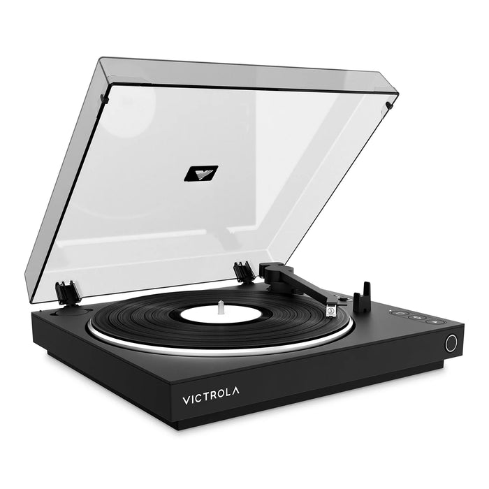 Victrola Automatic Turntable with Bluetooth & RCA Output – Black