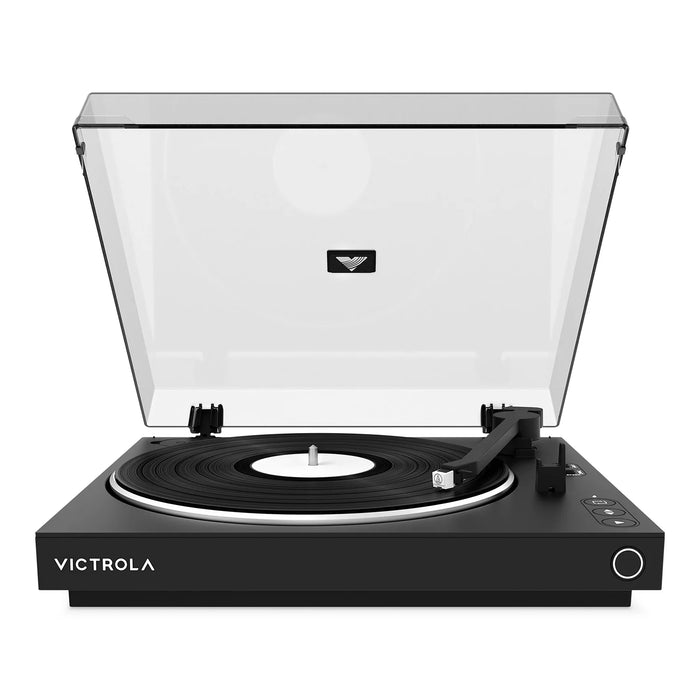 Victrola Automatic Turntable with Bluetooth & RCA Output – Black