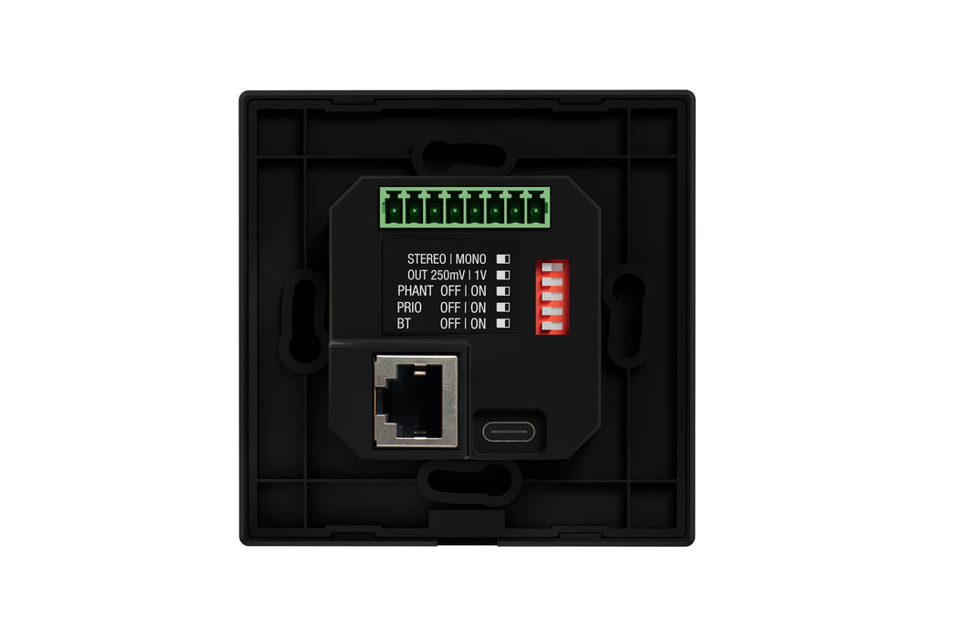 Fonestar WALLMIX Bluetooth Wall Panel with XLR Microphone & AUX Input