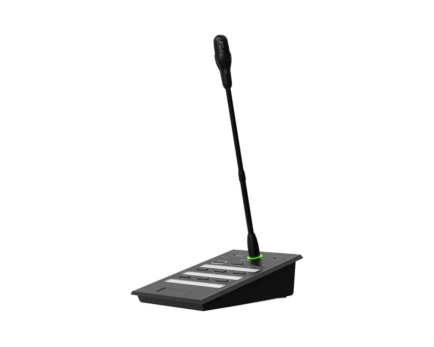 Dynacord VCS-8 8-Zone Gooseneck Paging Microphone Station