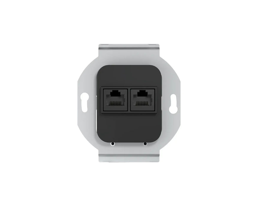 Dynacord VWP Wall Panel Controller with 1.77" Colour Display - Black & White Fascia