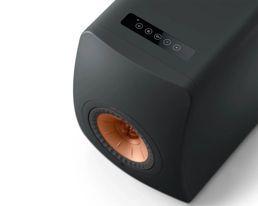 KEF LS50 Wireless II Premium Active Bookshelf Speakers (Pair)
