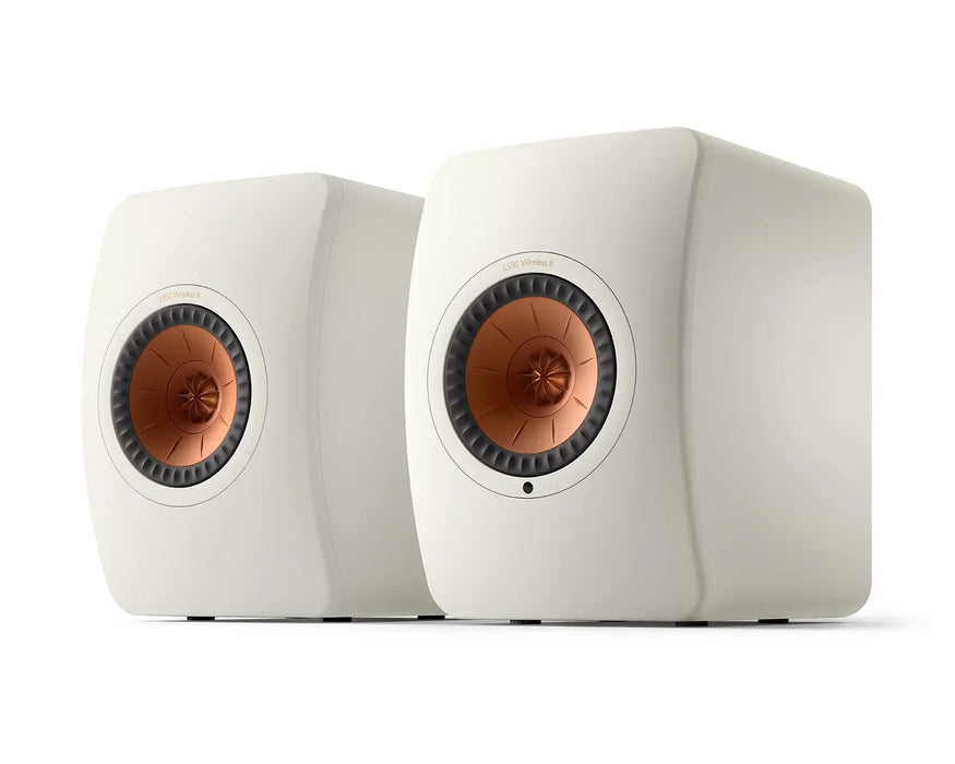 KEF LS50 Wireless II Premium Active Bookshelf Speakers (Pair)