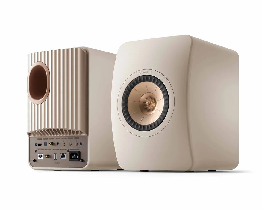 KEF LS50 Wireless II Premium Active Bookshelf Speakers (Pair)