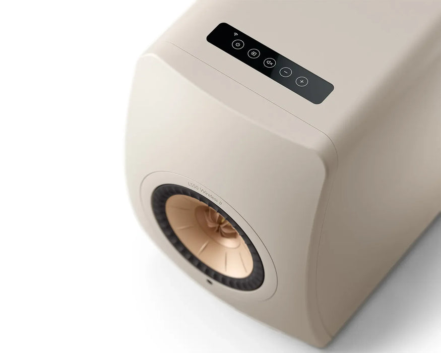 KEF LS50 Wireless II Premium Active Bookshelf Speakers (Pair)