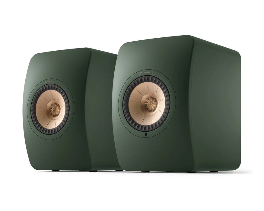 KEF LS50 Wireless II Premium Active Bookshelf Speakers (Pair)