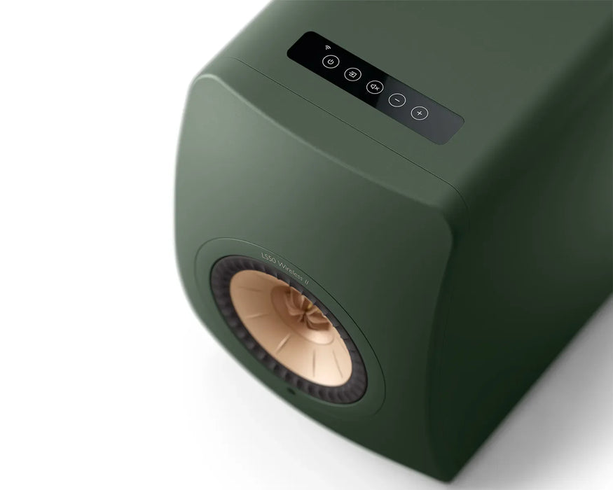 KEF LS50 Wireless II Premium Active Bookshelf Speakers (Pair)