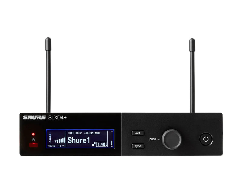 Shure SLXD24+/58 Wireless Handheld System with SM58 Microphone  - CH38/CH70