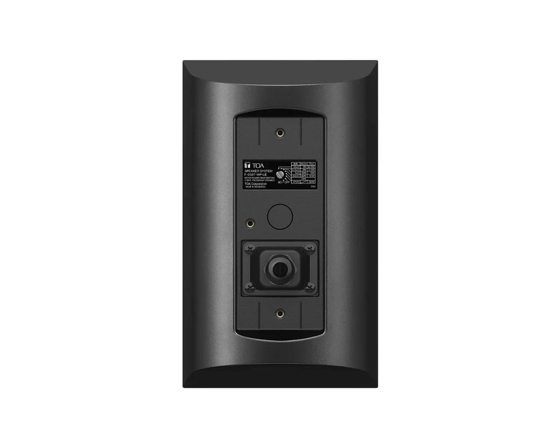 TOA F-05-WP-UE 5" Full-Range Wall Speaker EN54 & IP65 Rated 100V/8Ω (Single) - Black or White