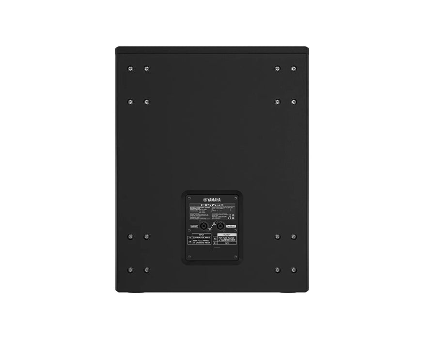 Yamaha CXS15 MK3 15" Band-Pass Passive Subwoofer, 650W 4 Ohm