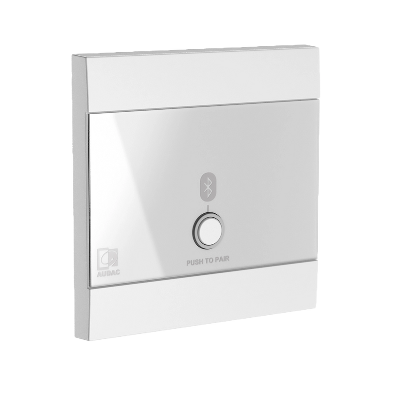 AUDAC WP220 Bluetooth Wall Panel Remote Input Module (Black or White)
