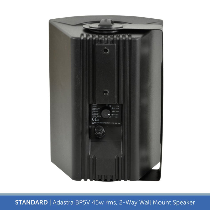 Wall Speaker, Background Music System - Bluetooth, DAB Radio (2 Independent Zones)