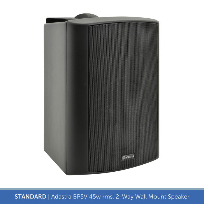 Wall Speaker, Background Music System - Bluetooth, DAB Radio (2 Independent Zones)