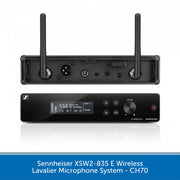 Sennheiser XSW2-835 E Wireless Handheld Microphone System - CH70