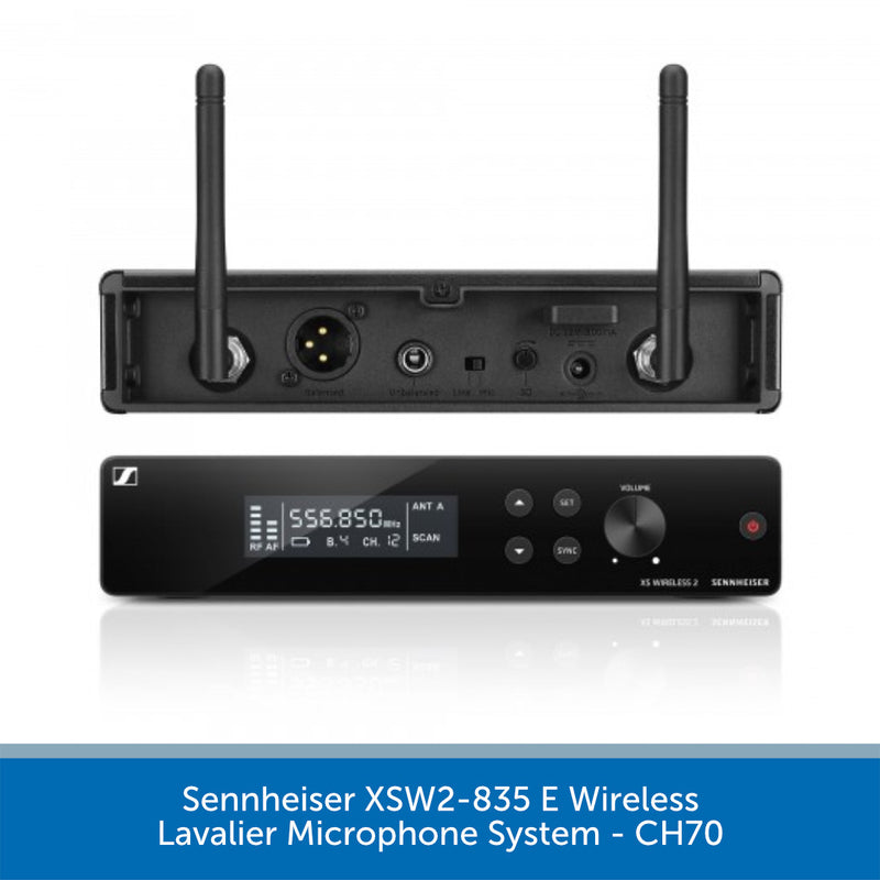Sennheiser XSW2-835 E Wireless Handheld Microphone System - CH70
