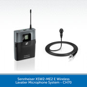 Sennheiser XSW2-ME2 E Wireless Lavalier Microphone System - CH70
