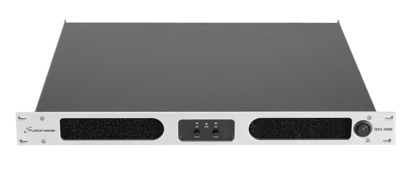 Studiomaster QX2-3000 2-Channel 1U Digital Power Amplifier (2 x 2550W @ 4 Ohms)