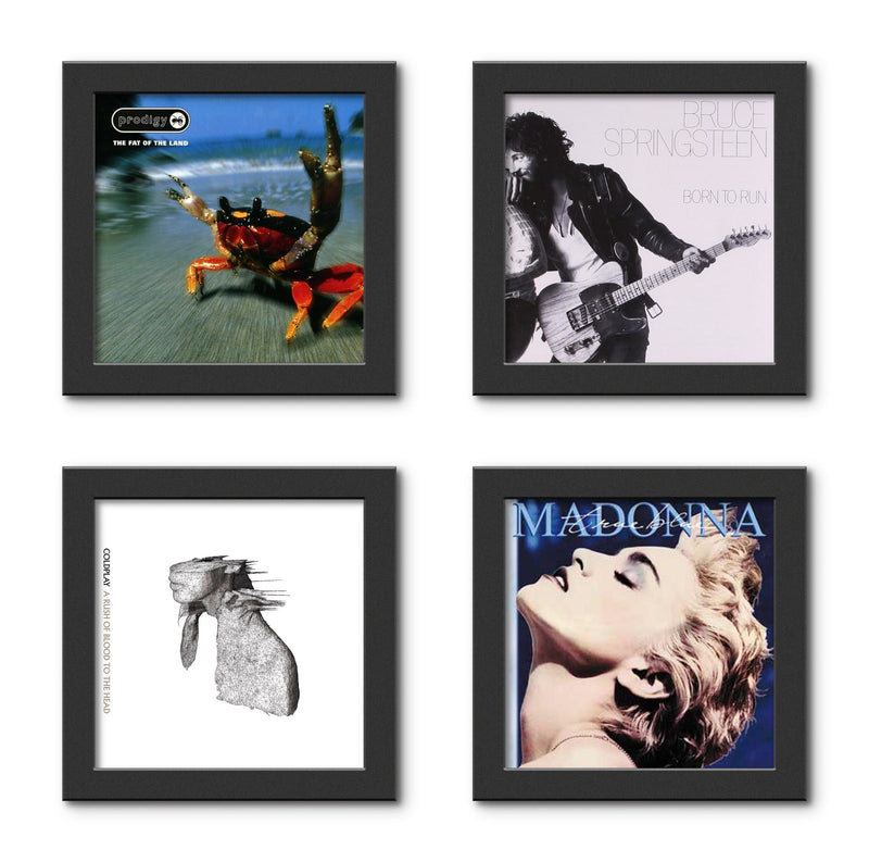 Show And Listen Vinyl Record Album LP Frame, Single - Available In Black or White