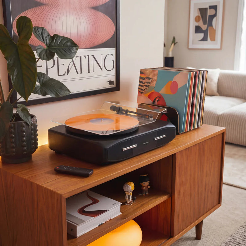 Steepletone Mayfair Fully Automatic Bluetooth Record Player with Built-In Speakers
