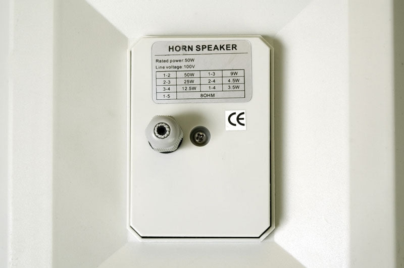 CLB Audio MH50-100 50W High-Power Music Horn Speaker, 100V & 8 Ohms