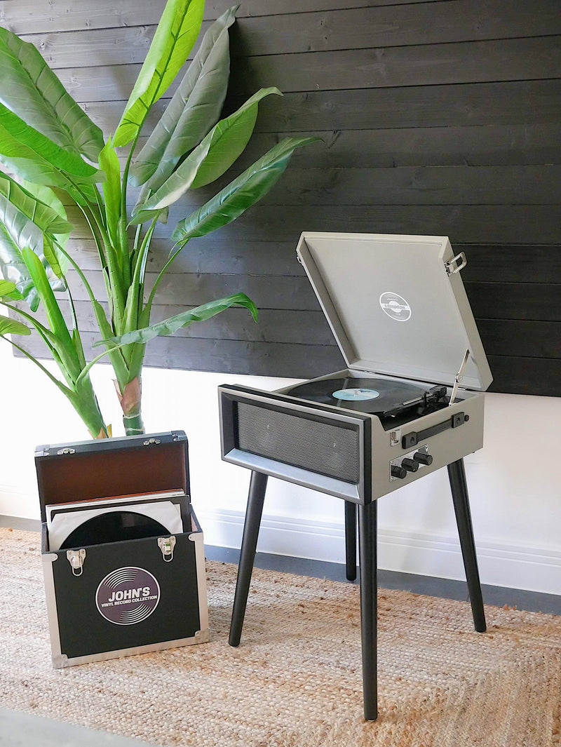 Steepletone SRP1R XP, Retro Record Player with Built-In Speakers & Bluetooth Playback
