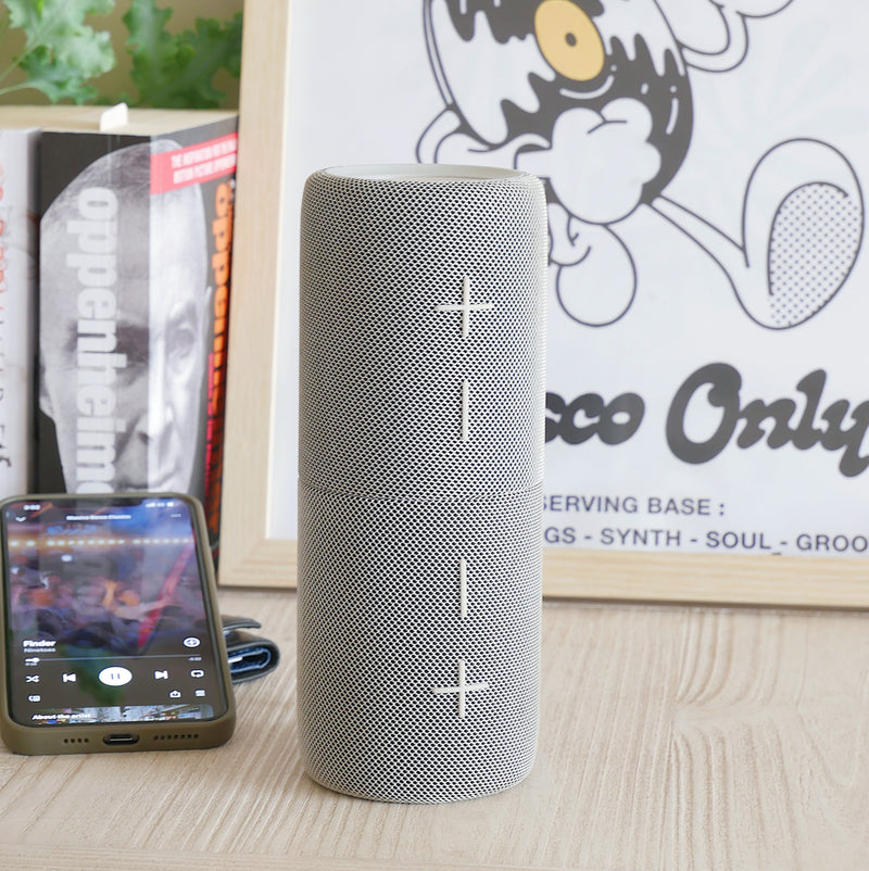 Steepletone SPLIT Rechargeable Bluetooth Speaker (Black or Grey)
