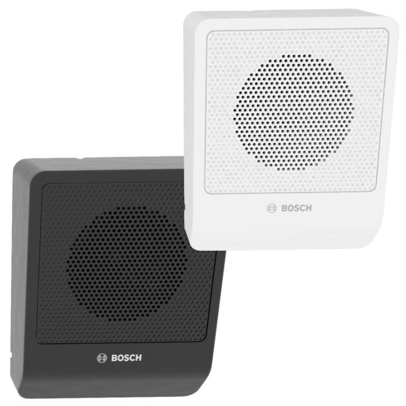 Bosch LB10-UC06-D/L 6W 100V Wall-Mount Cabinet Speaker, Black or White