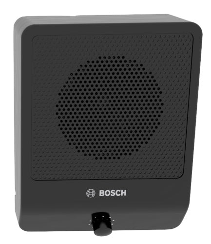 Bosch LB10-UC06V-D/L 6W 100V Wall-Mount Cabinet Speaker with Volume Control, Black or White