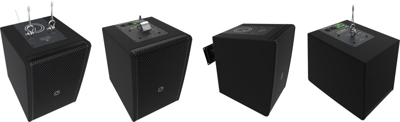 Intusonic IntuCab 6FP100T 6.5" PA Speaker 80W, 8 Ohms - Available in Black or White