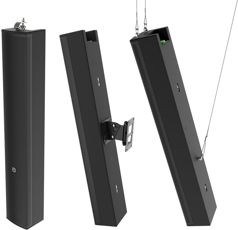 Intusonic IntuCab 4VM100T 2-Way Full-Range Column Array Speaker (Black or White)