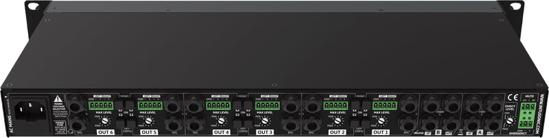 Intusonic IntuWorx DLA26 2-in-6 Stereo Line Splitter