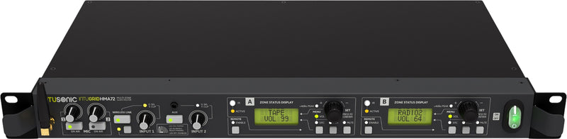 Intusonic IntuGrid HMA72 2-Zone Audio Matrix/Router