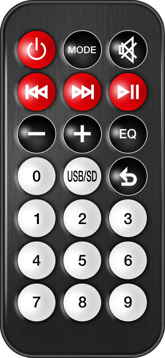 Eagle 120W Desktop Mixer Amplifier with Bluetooth Media Player, 230V or 24Vdc