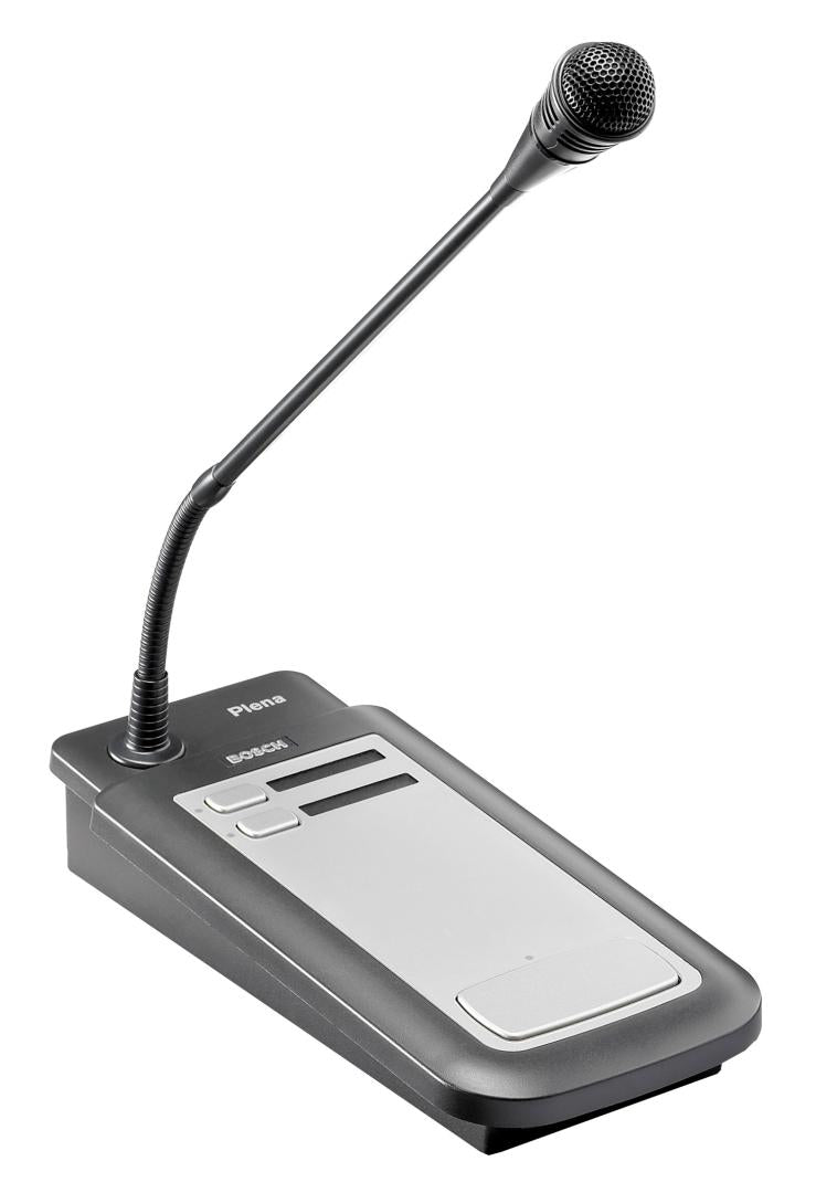 Bosch Plena PLE-2CS 2-Zone Call Station Paging Microphone for PLE Amplifiers