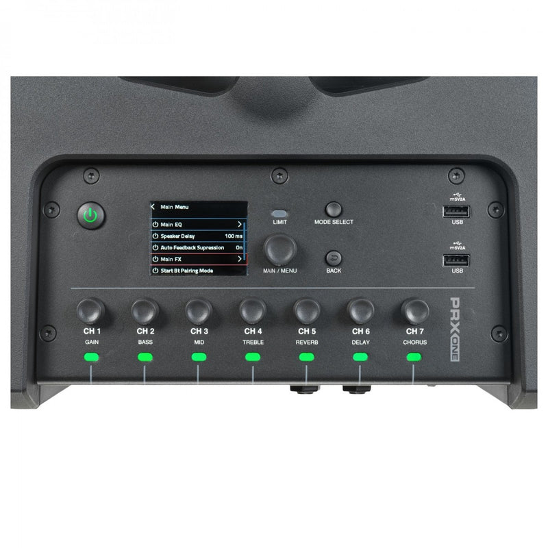 JBL PRX ONE Portable Column PA System With Bluetooth & 7-Channel DSP Mixer