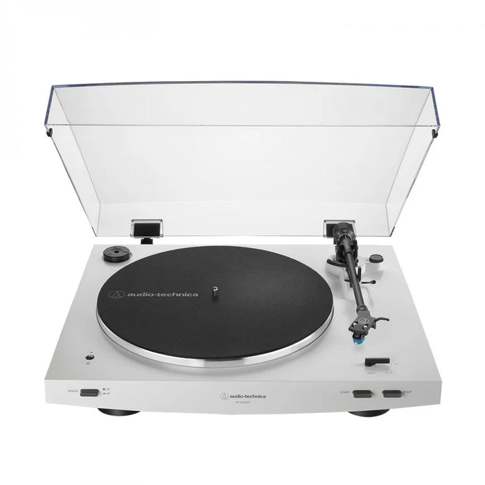 Audio-Technica AT-LP3XBT Bluetooth Turntable with Edifier R1280DB Active Speakers – Bundle (Black or White)