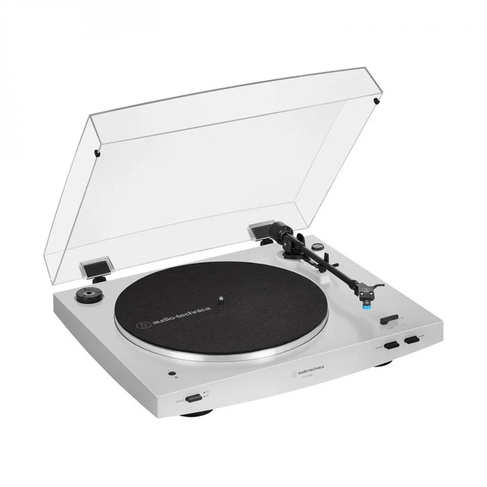 Audio-Technica AT-LP3XBT Bluetooth Turntable with AT-SP3X Active Speakers (Black or White)